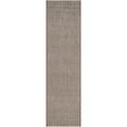 thumbnail image 1 of SAFAVIEH Courtyard Blair Checkered Indoor/Outdoor Runner Rug, Light Brown/Light Grey, 2'3" x 8', 1 of 10