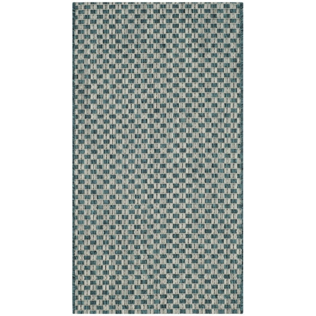 SAFAVIEH Courtyard Blair Geometric Indoor/Outdoor Area Rug, 2' x 3'7