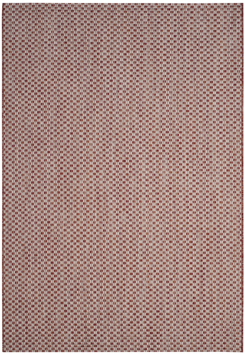SAFAVIEH Courtyard Blair Geometric Indoor/Outdoor Area Rug, 4' x 5'7