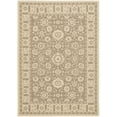 thumbnail image 1 of SAFAVIEH Courtyard Blake Traditional Indoor/Outdoor Area Rug Brown/Cream, 6'7" x 9'6", 1 of 4