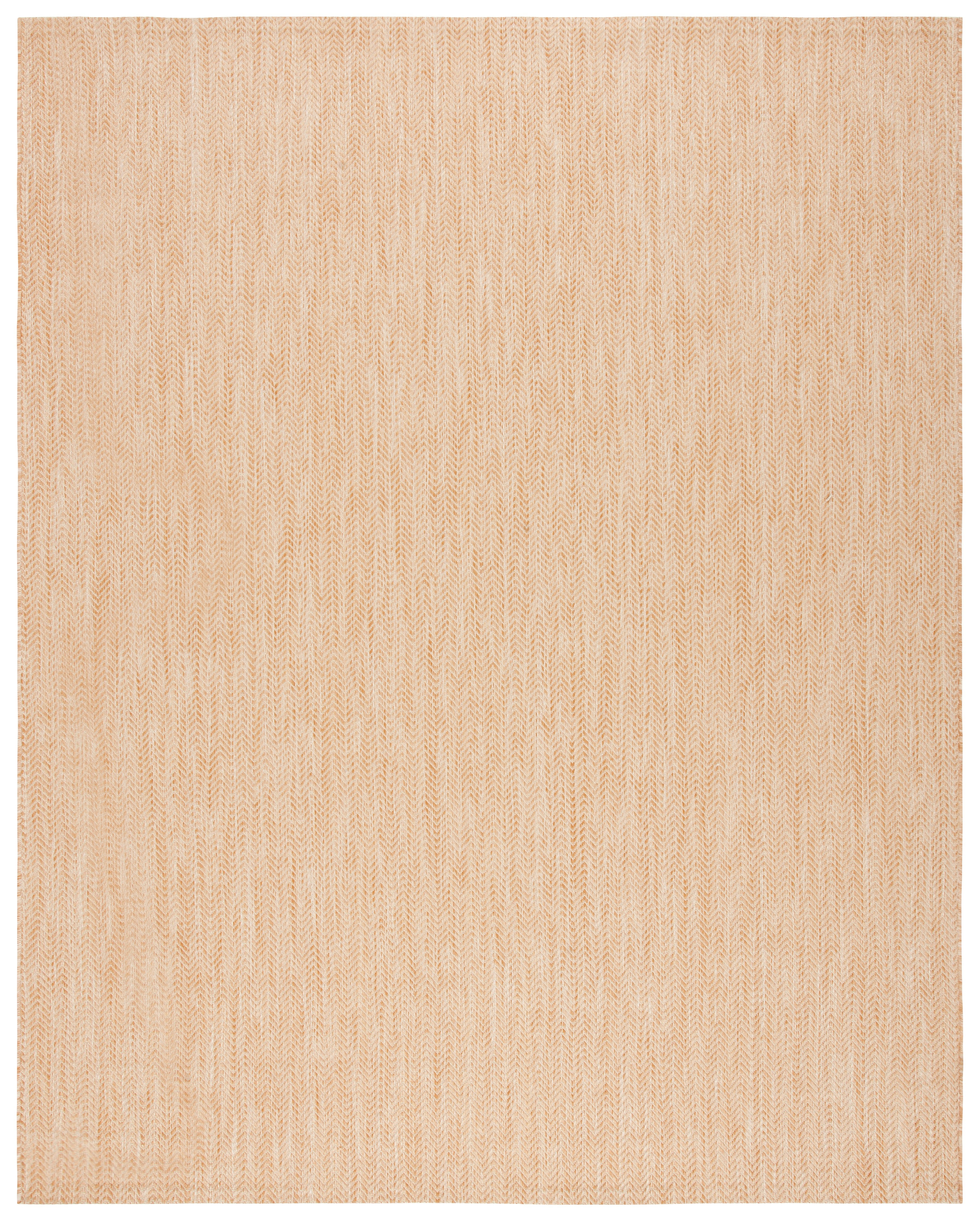 SAFAVIEH Courtyard Blazhe Chevron Indoor/Outdoor Area Rug, Natural/Cream, 10' x 14'