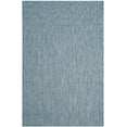 thumbnail image 1 of SAFAVIEH Courtyard Blazhe Chevron Indoor/Outdoor Area Rug, Navy/Grey, 5'3" x 7'7", 1 of 5