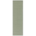 thumbnail image 1 of SAFAVIEH Courtyard Blazhe Chevron Indoor/Outdoor Runner Rug, Dark Green/Beige, 2'3" x 8', 1 of 11