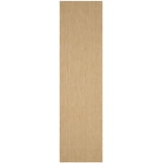 SAFAVIEH Courtyard Blazhe Chevron Indoor/Outdoor Runner Rug, Natural/Cream, 2'3" x 10'