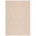 thumbnail image 1 of Safavieh Courtyard Camille Spotted Indoor/Outdoor Area Rug, Beige/Gold, 4' x 5'7", 1 of 11