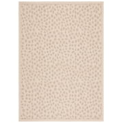 Safavieh Courtyard Camille Spotted Indoor/Outdoor Area Rug, Beige/Gold, 5'3" x 7'7"