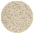 thumbnail image 1 of Safavieh Courtyard Camille Spotted Indoor/Outdoor Area Rug, Beige/Gold, 6'7" x 6'7" Round, 1 of 9