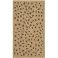 thumbnail image 1 of Safavieh Courtyard Camille Spotted Indoor/Outdoor Area Rug, Natural/Gold, 2' x 3'7", 1 of 16