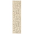 thumbnail image 1 of Safavieh Courtyard Camille Spotted Indoor/Outdoor Runner Rug, Beige/Green, 2'3" x 8', 1 of 10