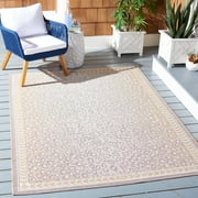 Safavieh Courtyard Candace Spotted Indoor/Outdoor Area Rug, Beige/Gold, 2' x 3'7"