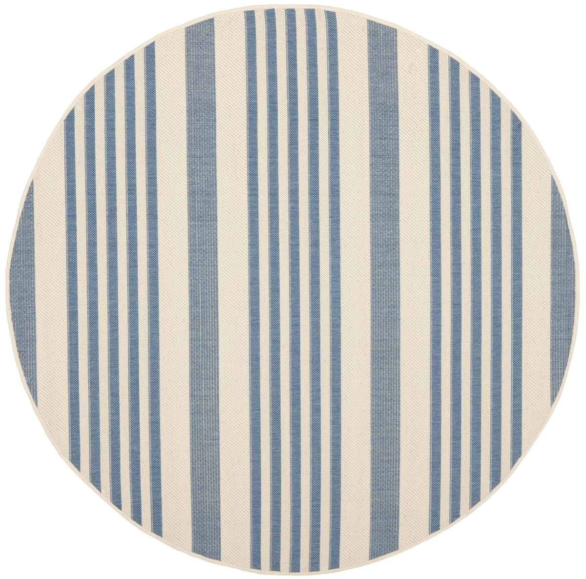 SAFAVIEH Courtyard Caroline Striped Indoor/Outdoor Area Rug, 5'3