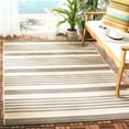 thumbnail image 1 of Safavieh Courtyard Caroline Striped Indoor/Outdoor Area Rug, Gray/Bone, 6'7" x 9'6", 1 of 13