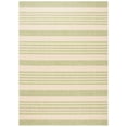 thumbnail image 1 of Safavieh Courtyard Caroline Striped Indoor/Outdoor Area Rug, Beige/Sweet Pea, 8' x 11', 1 of 16