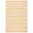 thumbnail image 1 of Safavieh Courtyard Caroline Striped Indoor/Outdoor Area Rug, Gold/Beige, 4' x 5'7", 1 of 10