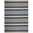 thumbnail image 1 of Safavieh Courtyard Caroline Striped Indoor/Outdoor Area Rug, Navy/Beige, 9' x 12', 1 of 19