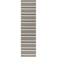thumbnail image 1 of Safavieh Courtyard Caroline Striped Indoor/Outdoor Runner Rug, Gray/Bone, 2'3" x 16', 1 of 10