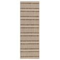 thumbnail image 1 of Safavieh Courtyard Caroline Striped Indoor/Outdoor Runner Rug, Brown/Bone, 2'3" x 6'7", 1 of 12