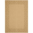 thumbnail image 1 of SAFAVIEH Courtyard Catherine Geometric Indoor/Outdoor Area Rug, Natural/Gold, 5'3" x 7'7", 1 of 8