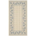 thumbnail image 1 of SAFAVIEH Courtyard Charles Floral Indoor/Outdoor Area Rug, 2'7" x 5', Ivory/Blue, 1 of 4
