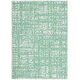 thumbnail image 1 of SAFAVIEH Courtyard Charlie Abstract Indoor/Outdoor Area Rug, Green Blue/Ivory, 8' x 10', 1 of 9