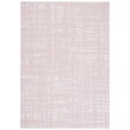 thumbnail image 1 of SAFAVIEH Courtyard Charlie Abstract Indoor/Outdoor Area Rug, Pink/Ivory, 4' x 5'7", 1 of 8