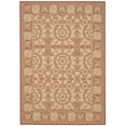 thumbnail image 1 of SAFAVIEH Courtyard Charlotte Floral Indoor/Outdoor Area Rug, 6'7" x 9'6", Rust/Sand, 1 of 4