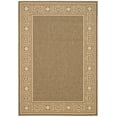 thumbnail image 1 of SAFAVIEH Courtyard Chase Oriental Indoor/Outdoor Area Rug, Dark Beige/Beige, 5'3" x 7'7", 1 of 8
