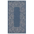 thumbnail image 1 of SAFAVIEH Courtyard Chole Bordered Indoor/Outdoor Area Rug, Blue/Beige, 2'7" x 5', 1 of 18