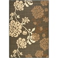 thumbnail image 1 of SAFAVIEH Courtyard Cindy Floral Indoor/Outdoor Area Rug, 2'7" x 5', Black Natural/Brown, 1 of 5