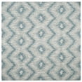 thumbnail image 1 of SAFAVIEH Courtyard Clark Chevron Indoor/Outdoor Area Rug, 6'7" x 6'7" Square, Grey/Blue, 1 of 9