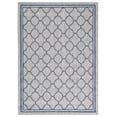 thumbnail image 1 of SAFAVIEH Courtyard Claudia Geometric Indoor/Outdoor Area Rug, Grey/Navy, 5'3" x 7'7", 1 of 11