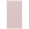 thumbnail image 1 of SAFAVIEH Courtyard Claudia Geometric Indoor/Outdoor Area Rug, Pink/Beige, 2' x 3'7", 1 of 10