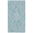 thumbnail image 1 of SAFAVIEH Courtyard Clodagh Medallion Indoor/Outdoor Area Rug, Aqua/Grey, 2' x 3'7", 1 of 13