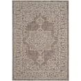 thumbnail image 1 of SAFAVIEH Courtyard Clodagh Medallion Indoor/Outdoor Area Rug, Brown/Beige, 2'7" x 5', 1 of 9