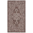 thumbnail image 1 of SAFAVIEH Courtyard Clodagh Medallion Indoor/Outdoor Area Rug, Brown/Beige, 2' x 3'7", 1 of 9