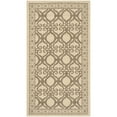 thumbnail image 1 of SAFAVIEH Courtyard Colton Geometric Indoor/Outdoor Area Rug, Natural/Brown, 2'7" x 5', 1 of 11