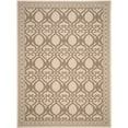 thumbnail image 1 of SAFAVIEH Courtyard Colton Geometric Indoor/Outdoor Area Rug, Natural/Brown, 8' x 11', 1 of 12