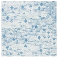 thumbnail image 1 of SAFAVIEH Courtyard Constance Abstract Indoor/Outdoor Area Rug, Grey/Navy, 6'7" x 6'7" Square, 1 of 8