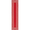 thumbnail image 1 of Safavieh Courtyard Cooper Botanical Indoor/Outdoor Runner Rug, Red/Natural, 2'3" x 12', 1 of 11