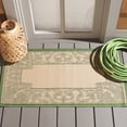 thumbnail image 1 of Safavieh Courtyard Cooper Botanical Indoor/Outdoor Area Rug, Natural/Olive, 2'7" x 5', 1 of 10