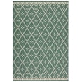 thumbnail image 1 of SAFAVIEH Courtyard Cori Bordered Indoor/Outdoor Area Rug, Dark Green/Beige, 2' x 3'7", 1 of 10