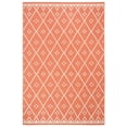 thumbnail image 1 of SAFAVIEH Courtyard Cori Bordered Indoor/Outdoor Area Rug, Terracotta/Light Beige, 2'7" x 5', 1 of 10