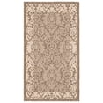 thumbnail image 1 of Safavieh Courtyard Dani Bordered Indoor/Outdoor Area Rug, Brown/Natural, 2' x 3'7", 1 of 9