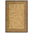 thumbnail image 1 of Safavieh Courtyard Daniel Oriental Indoor/Outdoor Area Rug, Natural/Brown, 4' x 5'7", 1 of 14