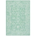 thumbnail image 1 of SAFAVIEH Courtyard Darin Botanical Indoor/Outdoor Area Rug, Green/Ivory, 2'7" x 5', 1 of 7