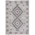 thumbnail image 1 of SAFAVIEH Courtyard Davin Geometric Indoor/Outdoor Area Rug, Light Grey/Light Beige, 9' x 12', 1 of 9
