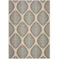 thumbnail image 1 of Safavieh Courtyard Deborah Geometric Indoor/Outdoor Area Rug, Beige/Anthracite, 5'3" x 7'7", 1 of 10