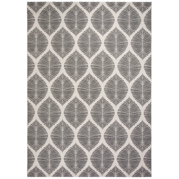 Safavieh Courtyard Deborah Geometric Indoor/Outdoor Area Rug, Gray/Light Gray, 8' x 11'