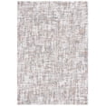 thumbnail image 1 of SAFAVIEH Courtyard Deitra Abstract Indoor/Outdoor Area Rug, Ivory/Dark Grey Brown, 5'3" x 7'7", 1 of 12