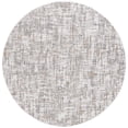 thumbnail image 1 of SAFAVIEH Courtyard Deitra Abstract Indoor/Outdoor Area Rug, Ivory/Dark Grey Brown, 6'7" x 6'7" Round, 1 of 11